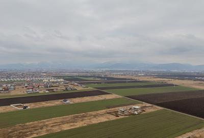 Teren 461 mp în Sânpetru, PUZ casă, vedere la munți, zonă liniștită - 1