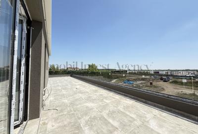 Apartament 3 camere de vanzare Pipera in bloc cu vedere la lac - 16