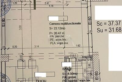 Garsonieră Obor, centrală, et. 1, an 2026, metrou, 39 mp - 7