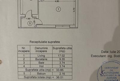 Garsoniera de vanzare Lujerului Plaza Residence Faza 1 - 8