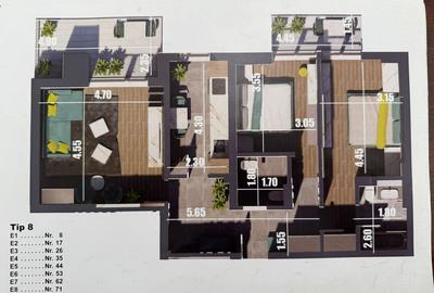 Apartament 3 camere | Sector 2 | Baicului | NOU - 14