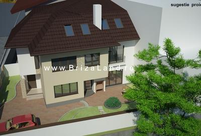 Bucurestii Noi, Laminorului, teren 202mp, d.=14.5m, casa demolabila - 2