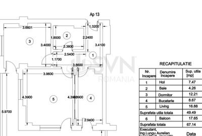 REA1028856 2 camere mobilat ROKA RESIDENCE Nerva Traian - 10