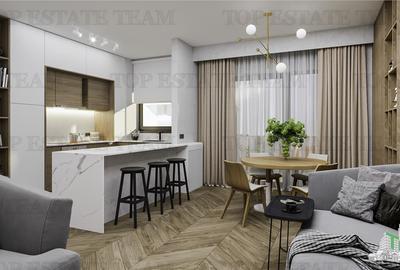 Apartament 2 camere, incalzire in pardoseala, finisaje premium, in complex rezid - 2