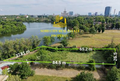 Teren Baneasa - deschidere la lac - ideal vila - premium- 2000 mp - 5