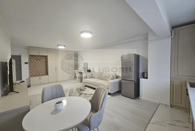 Apartament cu 2 camere semidecomandat, mobilat în Bucium