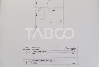 Garsonieră decomandată în Făgăraș