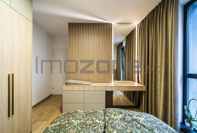 Plaza Mall-Lujerului, 2 camere, 60 mp, etaj 2,mobilat, parcare subsol, boxa - 7