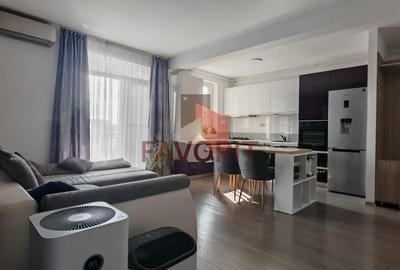 Apartament cu 3 camere semidecomandat, mobilat în Giroc