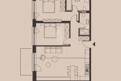 Apartament 3 camere în zona PIATA MIHAI VITEAZUL - 3