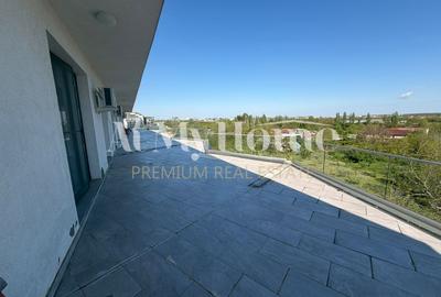 Apartament cu 3 camere, mobilat, terasa 125mp, parcare - 10