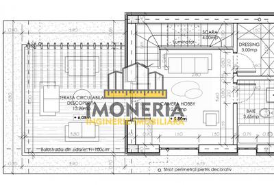 Casa 5 camere finalizata – 0% comision – terasa si curte – Metrou 1 Decembrie - 34