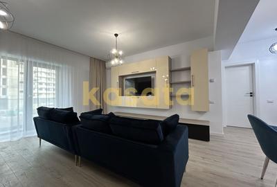 Apartament cu 3 camere semidecomandat, mobilat în Nord-Est