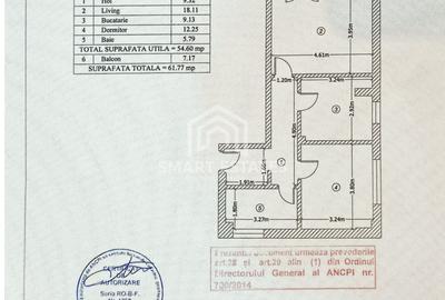 Apartament 2 camere decomandat - Fizicienilor - Bloc Nou - Mobilat - 13