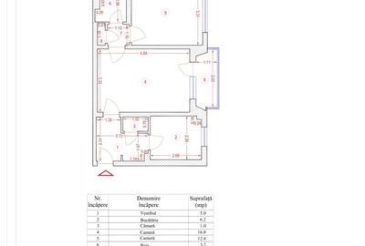Vanzare-2 camere-p/4-sdec-Dr Taberei-Brasov-Plaza-de renovat-85000E - 16
