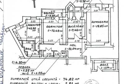 Apartament 3 camere | Proiect unic | Bd. Ferdinand - 3
