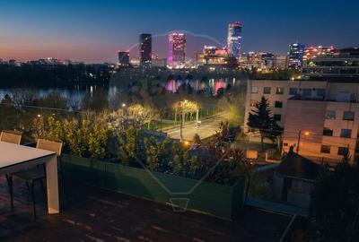 Penthouse exclusivist | Floreasca | singur pe etaj | vedere la lac - 9