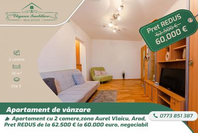 Apartament cu 2 camere, zona Aurel Vlaicu, Arad - 1