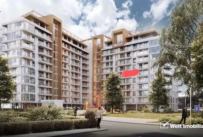 Apartament de 2 camere, semidecomandat, 45,7mp utili, bloc nou, Zona Marasti - 1