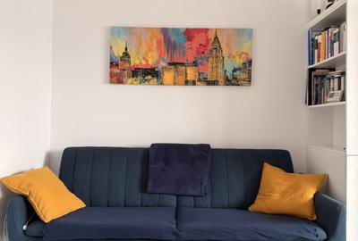 Apartament 2 camere, semidecomandat, 43 mp, centrala, ac, metrou, Bucurestii Noi - 3