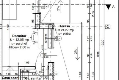 Casa 120 mp, teren 125 mp, zona Borhanci - 6