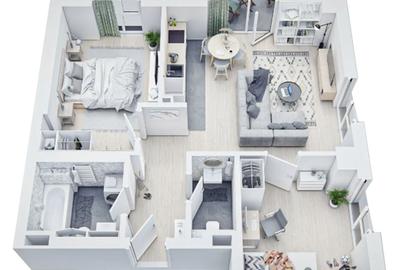 Apartament 3 camere, zona Medicină - Comision 0% - 16