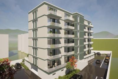 Apartament 2 camere , 46mp utili + balcon, BLOC NOU , Zona - Cetate - 2
