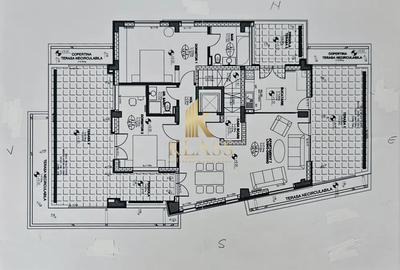 Penthouse 3 camere Pipera cu terasa - 6