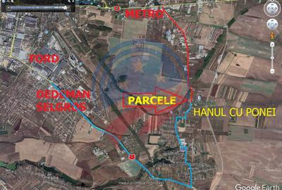 Teren Construcții intravilan de 509 mp, în Cârcea