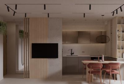 Apartament cu 2 camere semidecomandat, mobilat în Florești