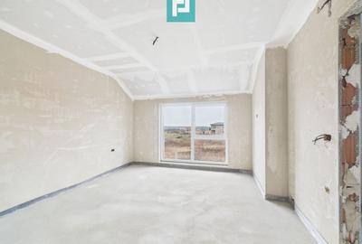 Duplex semi-finisat cu 3 camere, 3 băi în Pișchia - 5