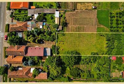 Pretios teren intravilan 1.409 mp, livada, utilitati,rezidential/ comercial, zon - 4