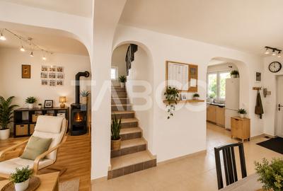 Casa individuala de vanzare - Sura Mica- 4 camere si 490 mp teren - 4