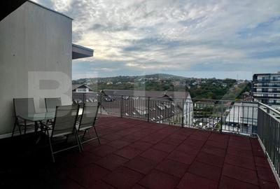 Apartament cu 2 camere, 52 mp cu terasa panoramica, parcare, Iris - 9