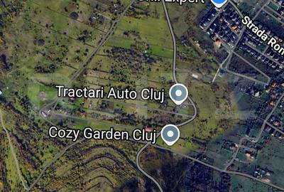 Teren Construcții intravilan de 555 mp, în Borhanci