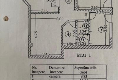 Apartament cu 3 camere decomandat, mobilat în Moșilor