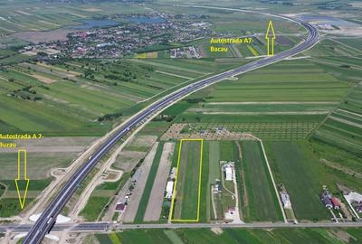 Teren 14.300 mp, D=50 ml, langa nod autrostrada A7 - 2