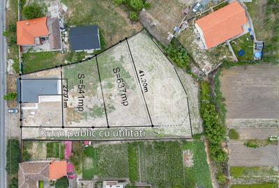 Teren Construcții intravilan de 541 mp, în Utvin