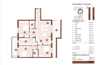 8.12 Residence - 4 cam, constructie noua, Barbu Vacarescu, COMISION 0 - 5