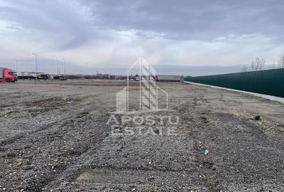 Teren de inchiriat 2500 mp | Platforma pietruita | Acces TIr | Depozit - 1