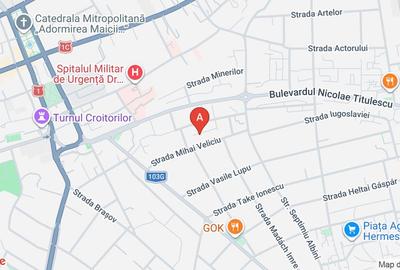Garsonieră decomandată în Andrei Mureșanu