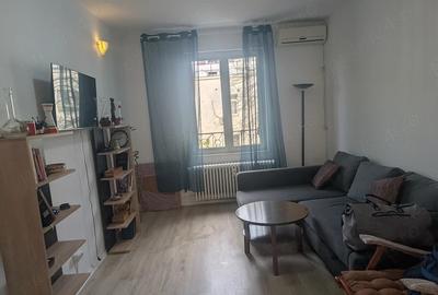 Apartament cu 2 camere semidecomandat, mobilat în Dorobanți
