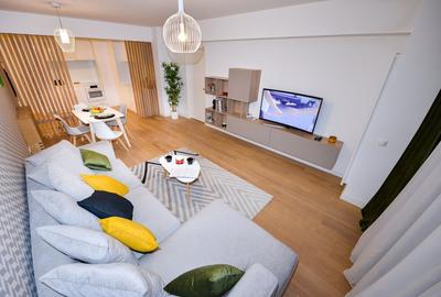 Apartament cu 2 camere semidecomandat, mobilat în Barbu Văcărescu