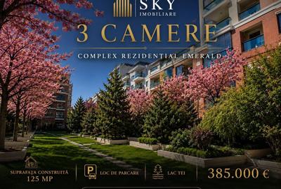 Apartament cu 3 camere decomandat, mobilat în Barbu Văcărescu