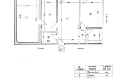 Pers fizica vând apartament decomandat cu 2 camere si loc de parcare inclus - 7