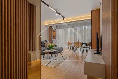 Apartament cu 2 camere decomandat, mobilat în Barbu Văcărescu