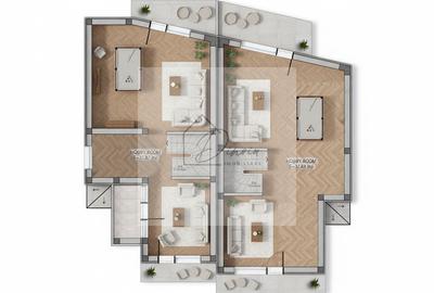 Vila 5 camere Otopeni - centru I individuala, calcan I P+1E+M I COM0% - 6