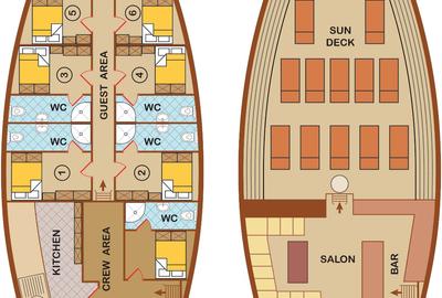Business pe apa | MS LUXURY CRUISE YACHT - 10