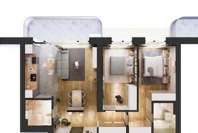 Apartament cu 3 camere | Tip 3A | HILS Sunrise | Pre-certificare GREEN Homes - 4