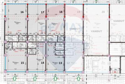 Spațiu comercial vânzare inchiriere 117 - 370 mp Marasti. Comision 0% - 9